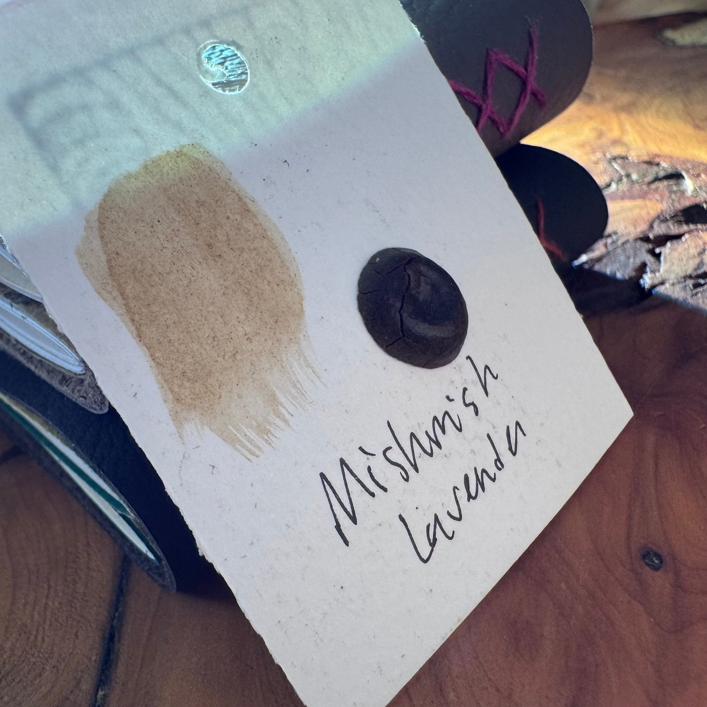 Watercolour Dots - Handmade from Locally Grown Natural Botanical and Local Earth Pigments