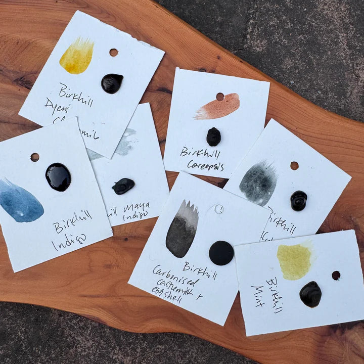 Watercolour Dots - Handmade from Locally Grown Natural Botanical and Local Earth Pigments