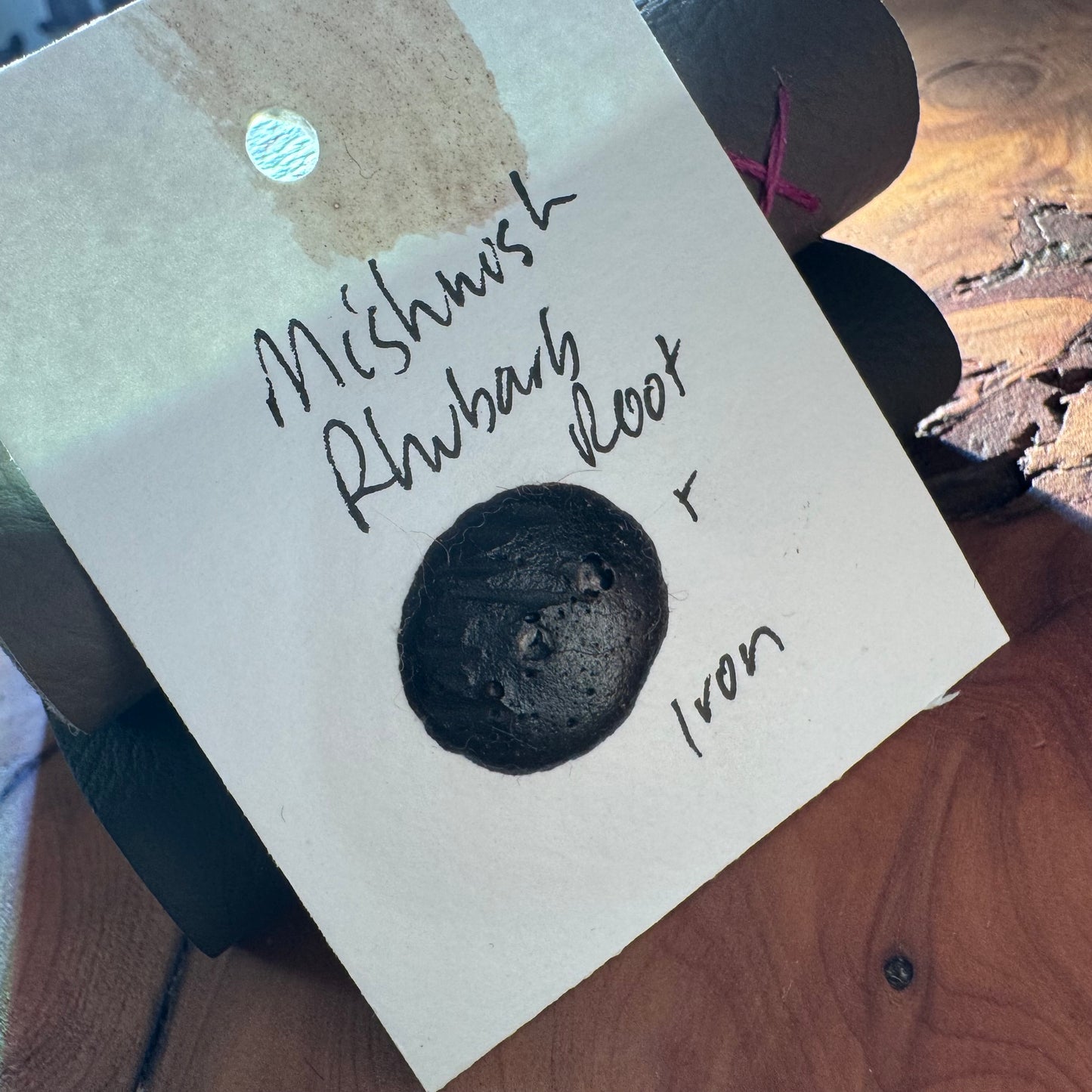 Watercolour Dots - Handmade from Locally Grown Natural Botanical and Local Earth Pigments