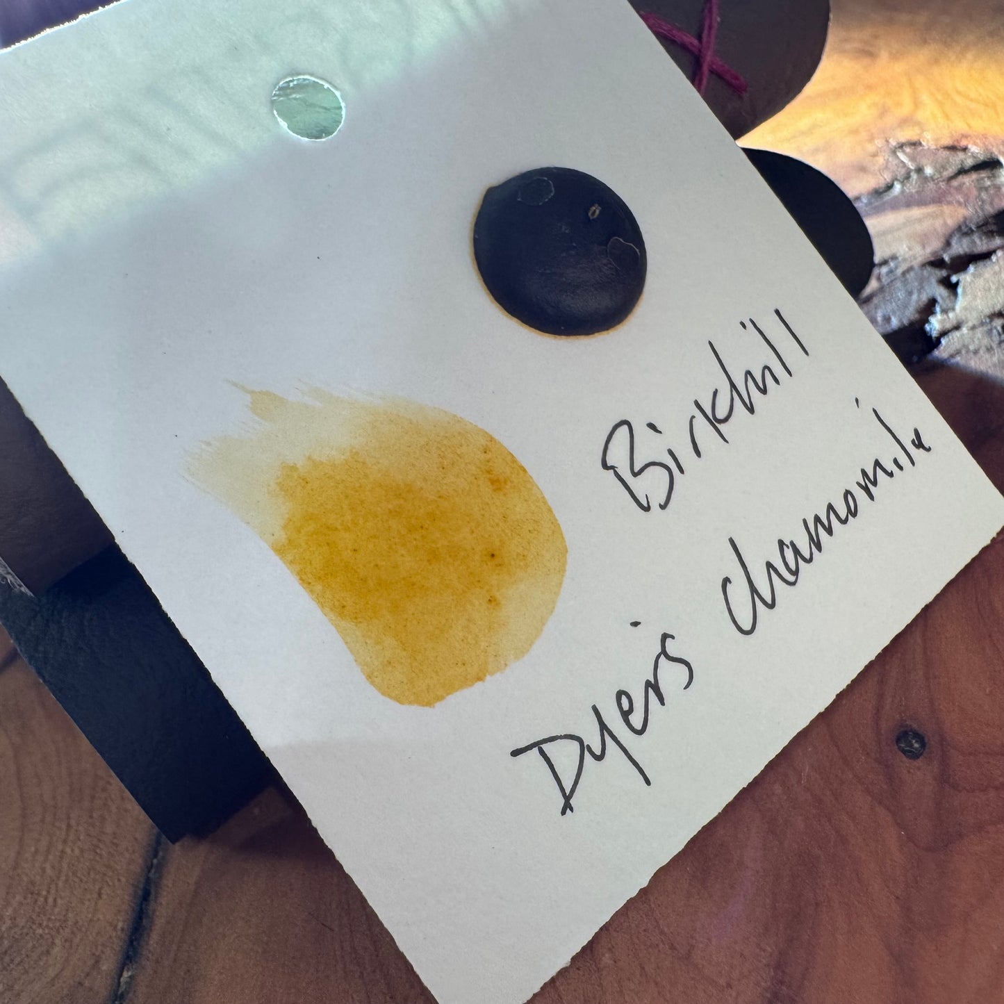 Watercolour Dots - Handmade from Locally Grown Natural Botanical and Local Earth Pigments